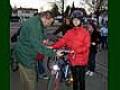 Fahrradkontrolle auf dem Schulweg