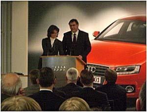 Monika Jurk und StD Alfred Stockmeier