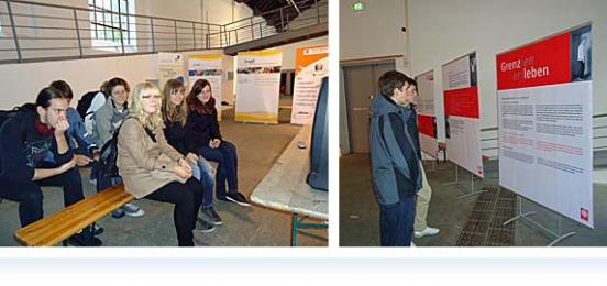 Besuch der Ausstellung GRENZEN ERLEBEN