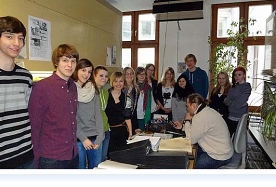 P-Seminar „Schülerzeitung“ bei der tz