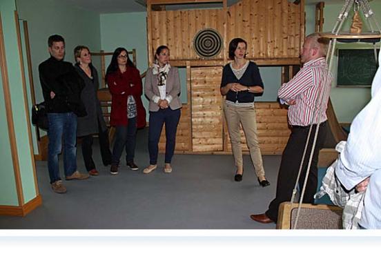 Therapieraum bietet vielfältige Möglichkeiten