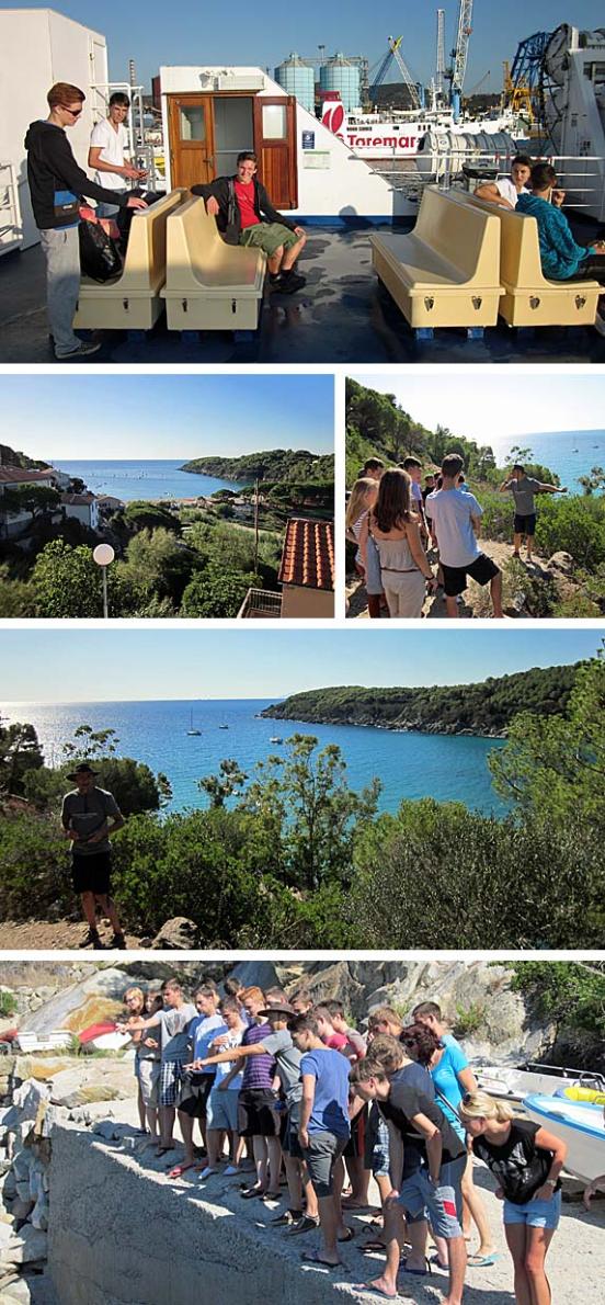 Studienfahrt Elba 2012