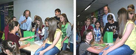 Preisverlosung der Apianer Büchereulen