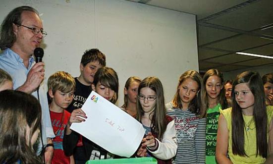 Preisverlosung der Apianer Büchereulen