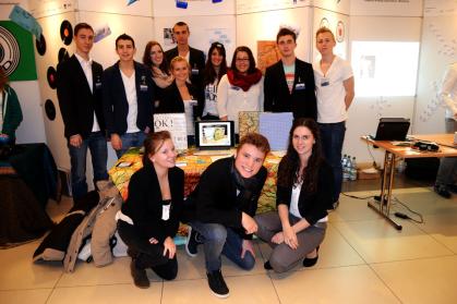 P-Seminar "KeepINorder" bei der Junior-Messe im Westpark