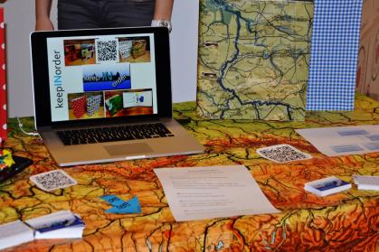 P-Seminar "KeepINorder" bei der Junior-Messe im Westpark