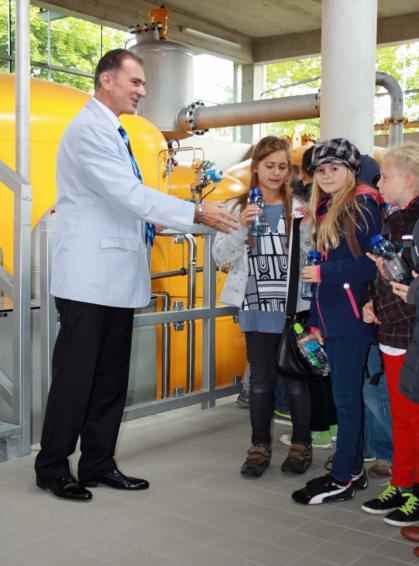 Besuch im Wasserwerk IV in Gerolfing